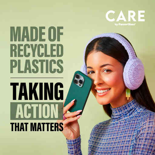 CARE by PanzerGlass Fashionable Case Green w. MagSafe iPhone 16 Pro