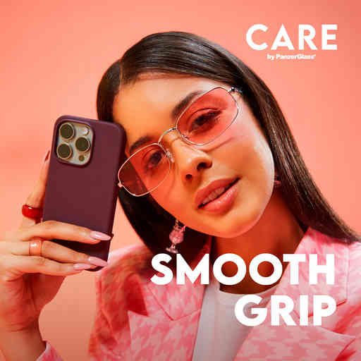 CARE by PanzerGlass Fashionable Case Peachy w. MagSafe iPhone 16