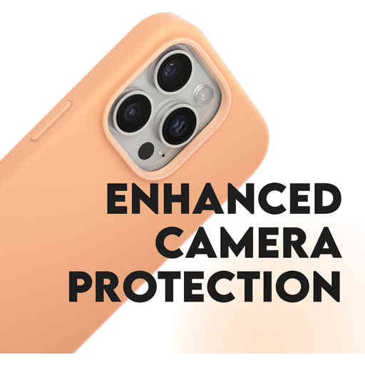 CARE by PanzerGlass Fashionable Case Peachy w. MagSafe iPhone 16 Pro