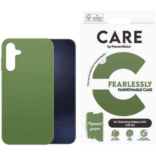 CARE by PanzerGlass Fashionable Case Green Samsung A16