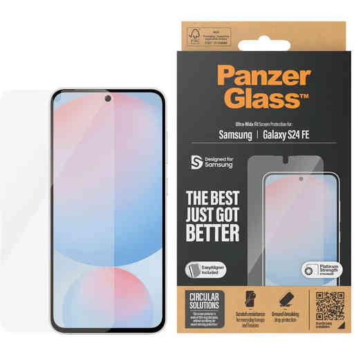 PanzerGlass Samsung Galaxy S24 FE - Ultra-Wide Fit