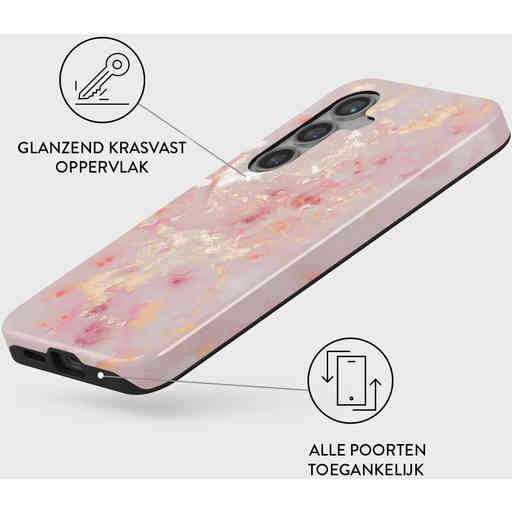 Burga Tough Case Samsung Galaxy S24 FE - Golden Coral