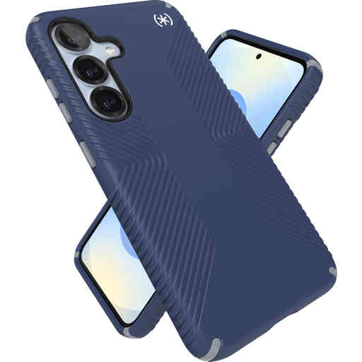 Speck Presidio2 Grip + Magnet Samsung Galaxy S24/S25 Coastal Blue - with Microban