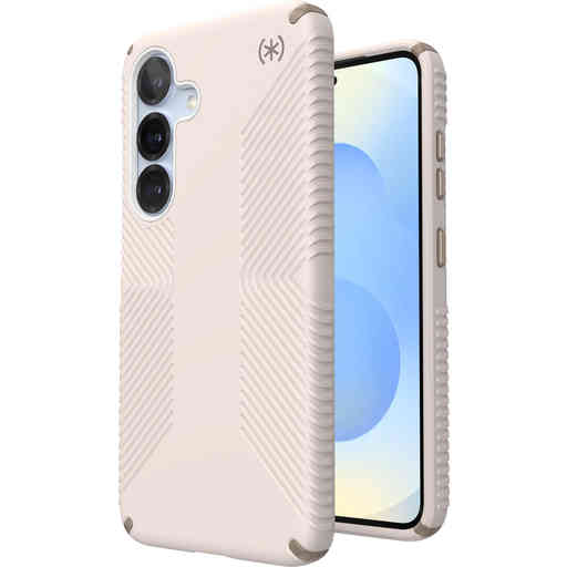 Speck Presidio2 Grip + Magnet Samsung Galaxy S24/S25 Bleached Bone - with Microban