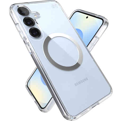 Speck Presidio2 Clear + Magnet Samsung Galaxy S25 Plus - with Microban