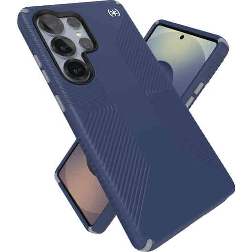 Speck Presidio2 Grip + Magnet Samsung Galaxy S25 Ultra Coastal Blue - with Microban