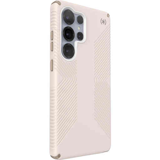 Speck Presidio2 Grip + Magnet Samsung Galaxy S25 Ultra Bleached Bone - with Microban