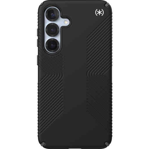 Speck Presidio2 Grip + Magnet Samsung Galaxy S25 Plus Black - with Microban