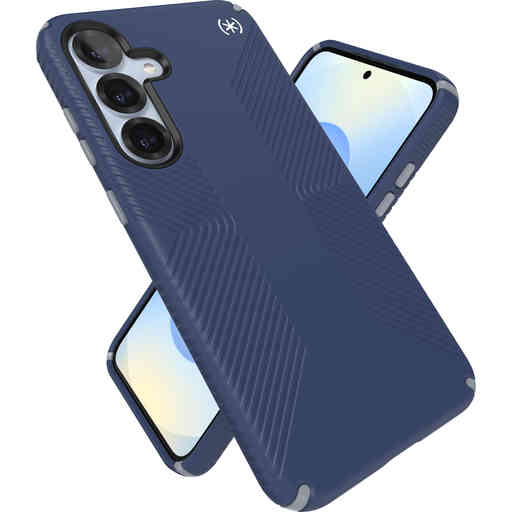 Speck Presidio2 Grip + Magnet Samsung Galaxy S25 Plus Coastal Blue - with Microban