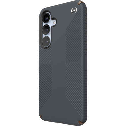Speck Presidio2 Grip + Magnet Samsung Galaxy S25 Plus Charcoal Grey - with Microban