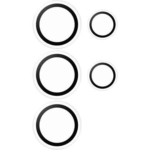 PanzerGlass Hoops Rings Samsung Galaxy S25 Ultra Transparent