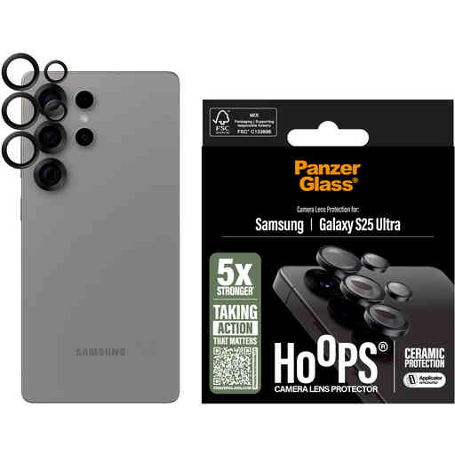Panzerglass Ceramic Hoops Rings Samsung Galaxy S25 Ultra