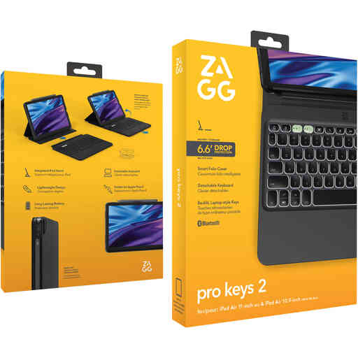 ZAGG Keyboard Pro Keys 2 Apple iPad Air 11 M2 (2024) Black