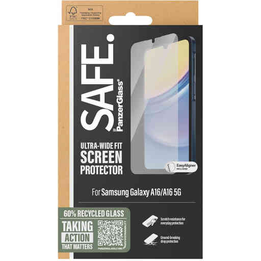 SAFE by Panzerglass Samsung Galaxy A16 - Ultra-Wide-Fit