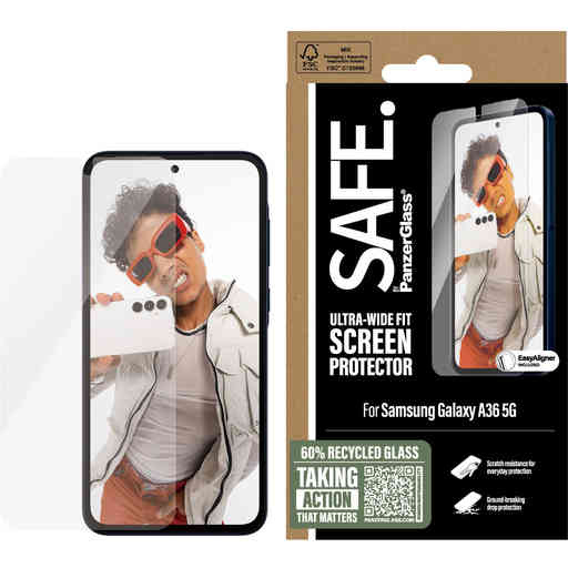 SAFE by Panzerglass Samsung Galaxy A36 - Ultra-Wide-Fit