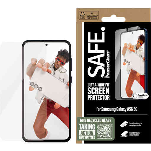 SAFE by Panzerglass Samsung Galaxy A56 - Ultra-Wide-Fit