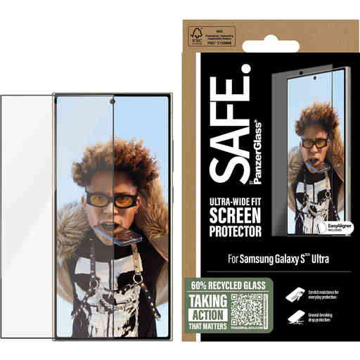 SAFE by Panzerglass Samsung Galaxy S25 Ultra - Ultra-Wide-Fit