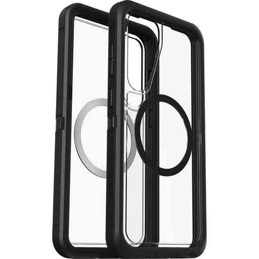 OtterBox Defender XT Magnets Case Samsung Galaxy S25 Plus Clear/Black