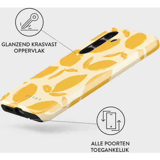 Burga Tough Case Samsung Galaxy S25 - Lemon Tart