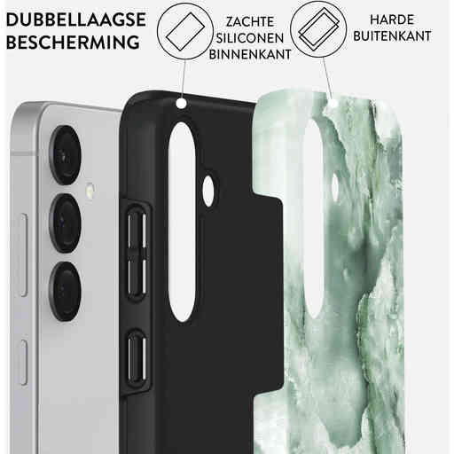 Burga Tough Case Samsung Galaxy S25 - Pistachio Cheesecake