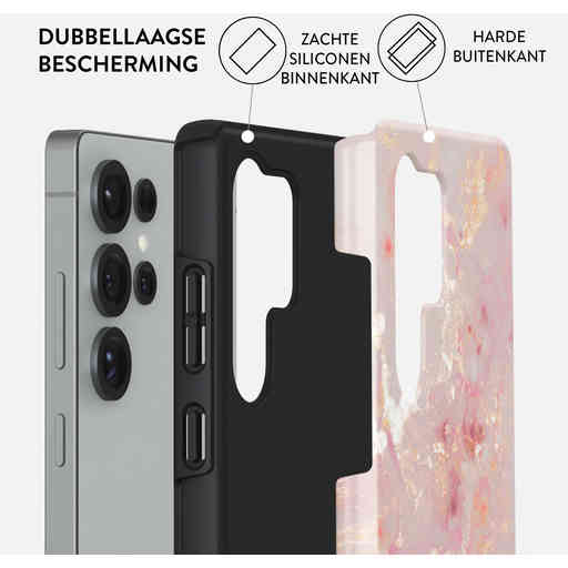 Burga Tough Case Samsung Galaxy S25 Ultra - Golden Coral