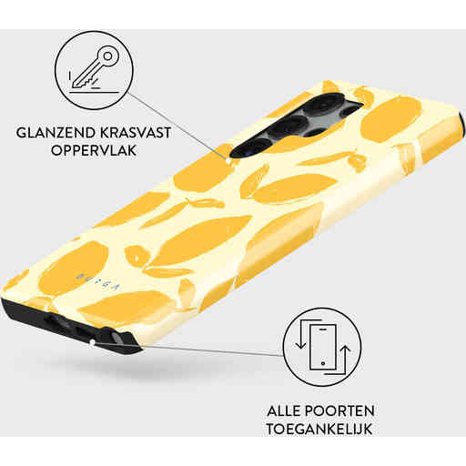 Burga Tough Case Samsung Galaxy S25 Ultra - Lemon Tart
