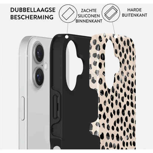 Burga Tough MagSafe Case Apple iPhone 16 - Almond Latte