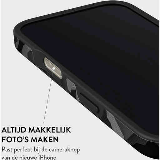 Burga Tough Case Apple iPhone 16 Pro - Night Black Camo