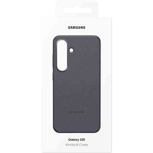 Samsung Galaxy S25 Kindsuit Leather Case Black