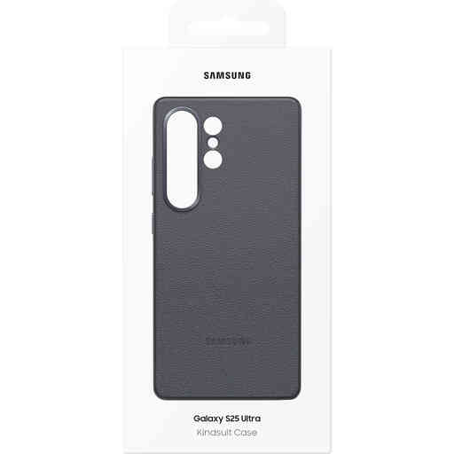 Samsung Galaxy S25 Ultra Kindsuit Leather Case Black