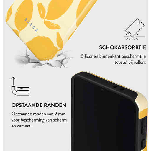Burga Tough Case Samsung Galaxy A36 - Lemon Tart