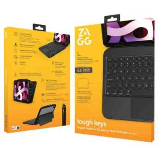ZAGG Keyboard Tough Keys Apple iPad Air 10.9 (2020/2022) Black