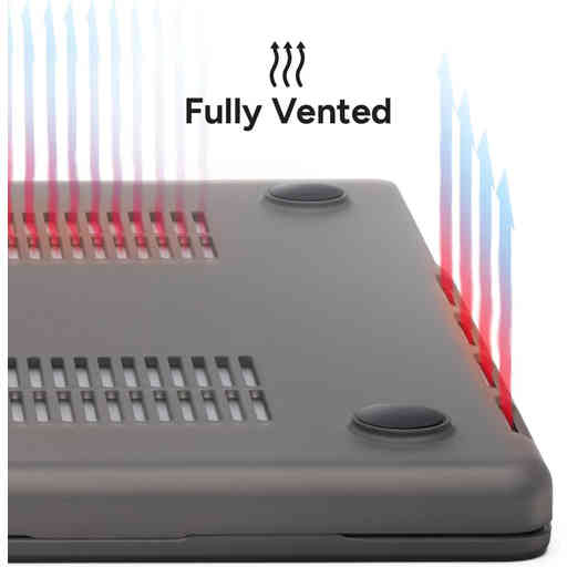 ZAGG Hard Case Apple Macbook Air 13 M3/M2 Frosted Black