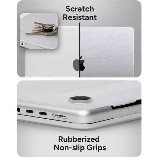 ZAGG Hard Case Apple Macbook Pro 16 M3/M2/M1 Frosted Clear