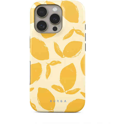 Burga Tough MagSafe Case Apple iPhone 16 Pro - Lemon Tart