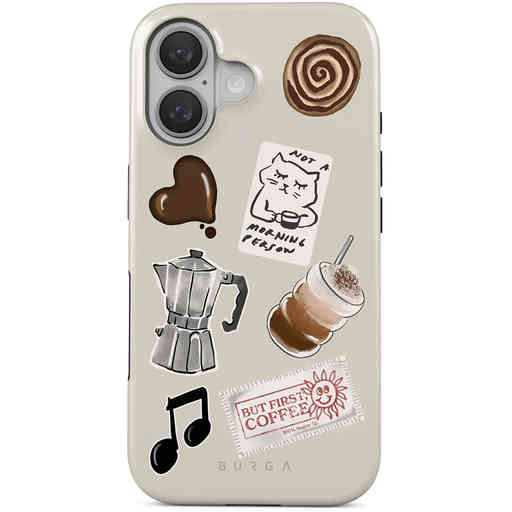 Burga Tough Case Apple iPhone 16 - Oat Milk Please