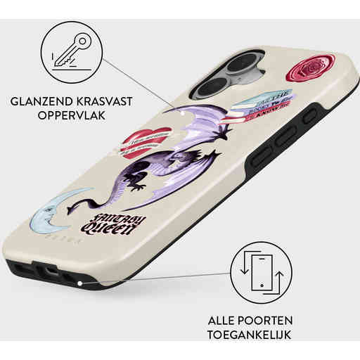 Burga Tough Case Apple iPhone 16 - Plot Twister