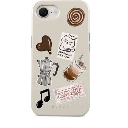 Burga Tough MagSafe Case Apple iPhone 16e - Oat Milk Please