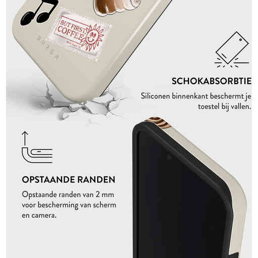 Burga Tough MagSafe Case Apple iPhone 16e - Oat Milk Please