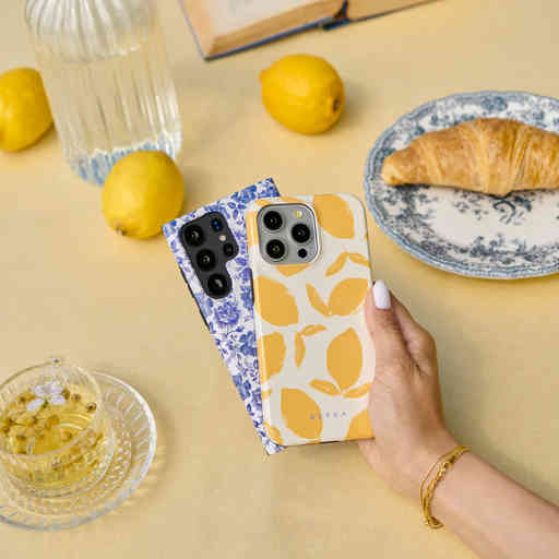 Burga Tough MagSafe Case Apple iPhone 15 - Lemon Tart