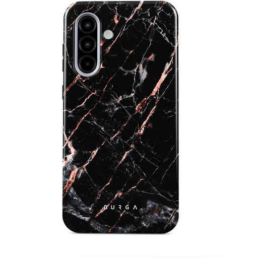 Burga Tough Case Samsung Galaxy A56 - Rose Gold Marble