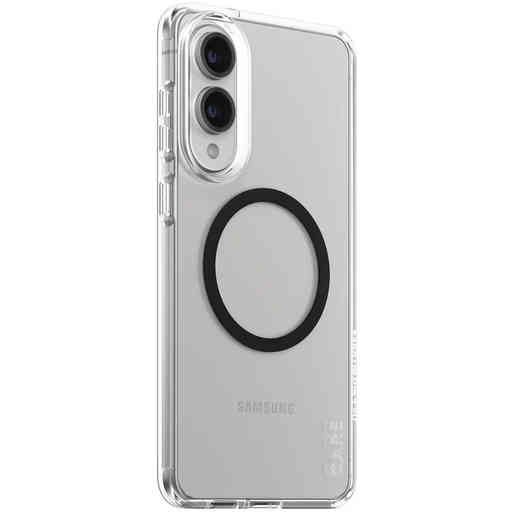 CARE by PanzerGlass Flagship Case Transparent Urban Combat w. Black QI Module Samsung S25 Edge