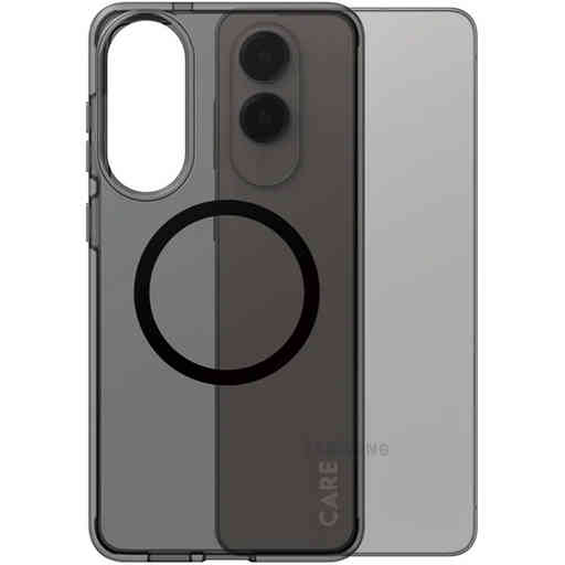 CARE by PanzerGlass Flagship Case Urban Smokey Combat w. Black QI Module Samsung S25 Edge