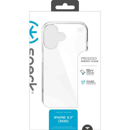 Speck Presidio Perfect Clear Apple iPhone 17 Clear - with Microban