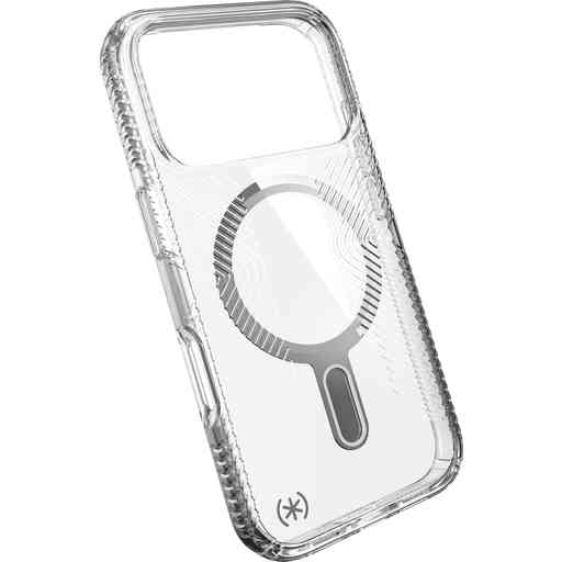 Speck Presidio Perfect Clear Grip + ClickLock Apple iPhone 17 Pro Clear - with Microban
