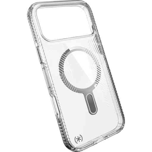 Speck Presidio Perfect Clear Grip + ClickLock Apple iPhone 17 Pro Max Clear - with Microban