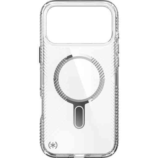 Speck Presidio Perfect Clear Grip + ClickLock Apple iPhone 17 Pro Max Clear - with Microban