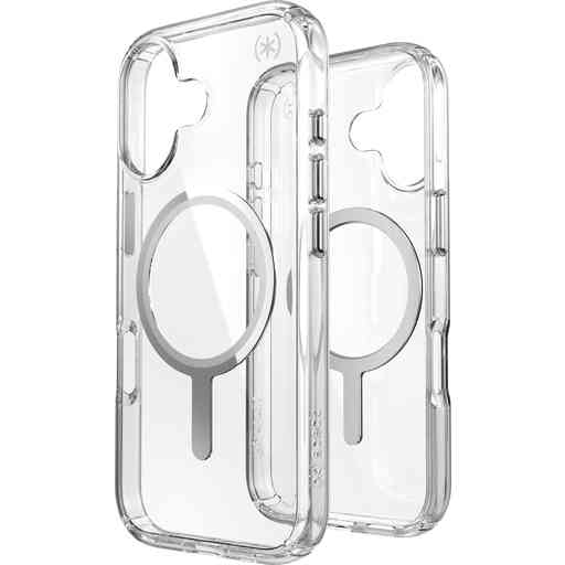 Speck Presidio Perfect Clear + MS Apple iPhone 17 Clear - with Microban