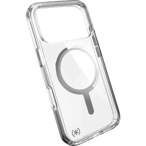 Speck Presidio Perfect Clear + MS Apple iPhone 17 Pro Clear - with Microban