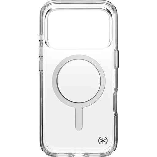 Speck Presidio Perfect Clear + MS Apple iPhone 17 Pro Clear - with Microban